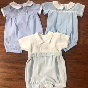 Bundle of Infant Boy Romper/ Bubble NB/3M